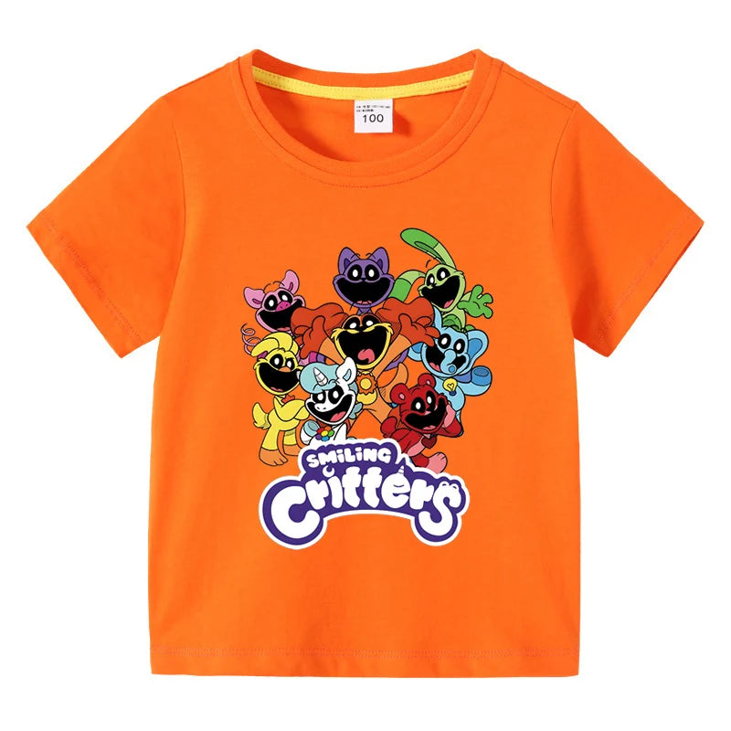 😊👕 Kids Cute Cartoon T-Shirt | Fun Summer Tee 🌈