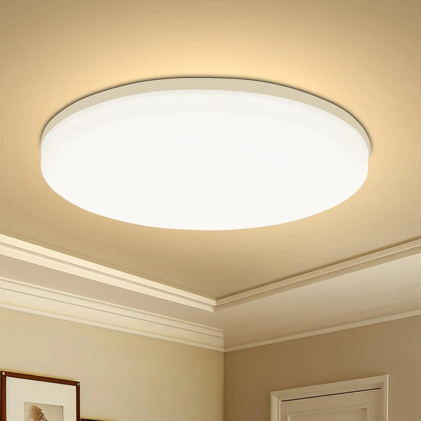 Round LED Ceiling Light (18W–48W)