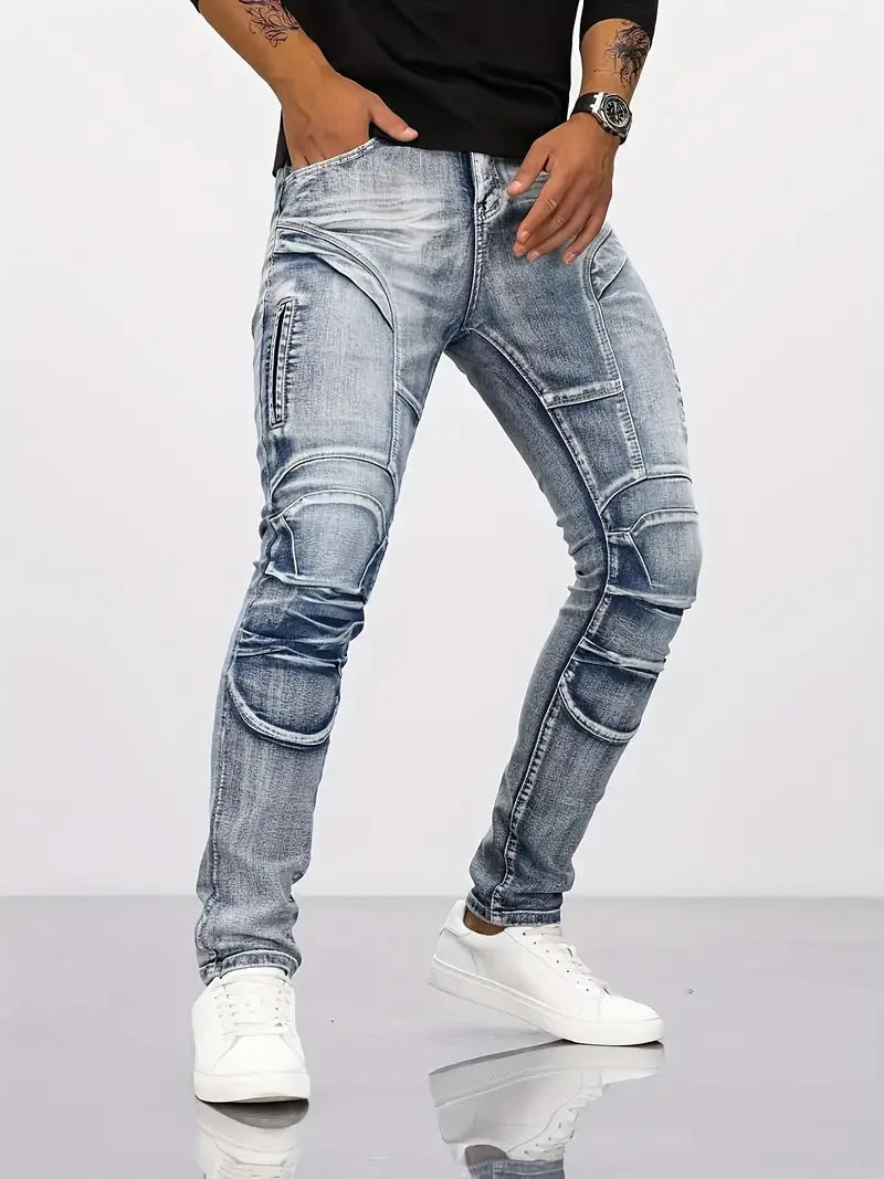 👖 Men’s Slim Fit Denim Jeans 🖤