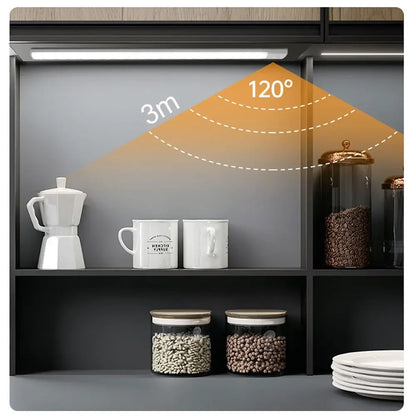 🌙💡 USB Motion Sensor Cabinet Light | Rechargeable ✨