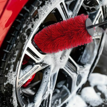 Premium 45cm Car Wheel Rim Cleaning Brush – Soft Non Scratch