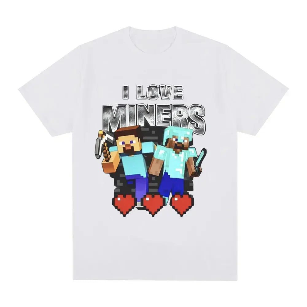 🖤 Glomexia Love Miners Meme T-Shirt 🎮