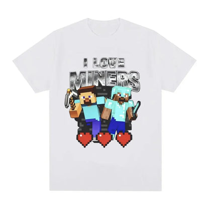 🖤 Glomexia Love Miners Meme T-Shirt 🎮