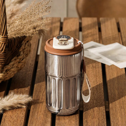 ☕ Smart Temperature Display Thermos Cup – 316 Stainless Steel