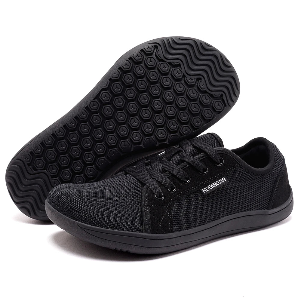 Men Barefoot Walking Shoes 👟 | Wide Toe Breathable Sneakers