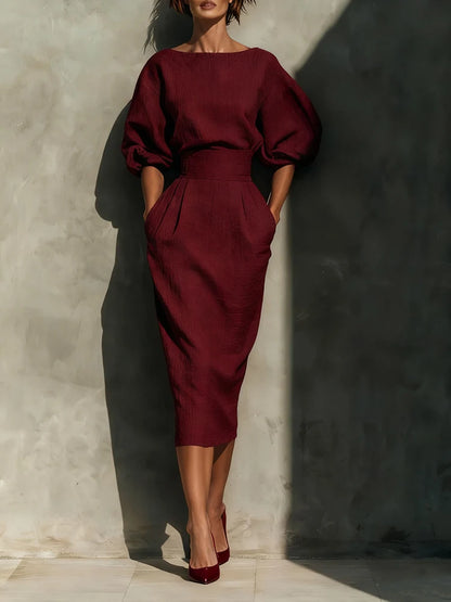 ✨ Elegant A-Line Party Dress for Women