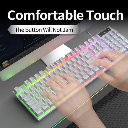 ⌨️ GlobalMarket Low-Profile Wired Gaming Keyboard with Numpad – RGB Style Keyboard for PC & Laptop