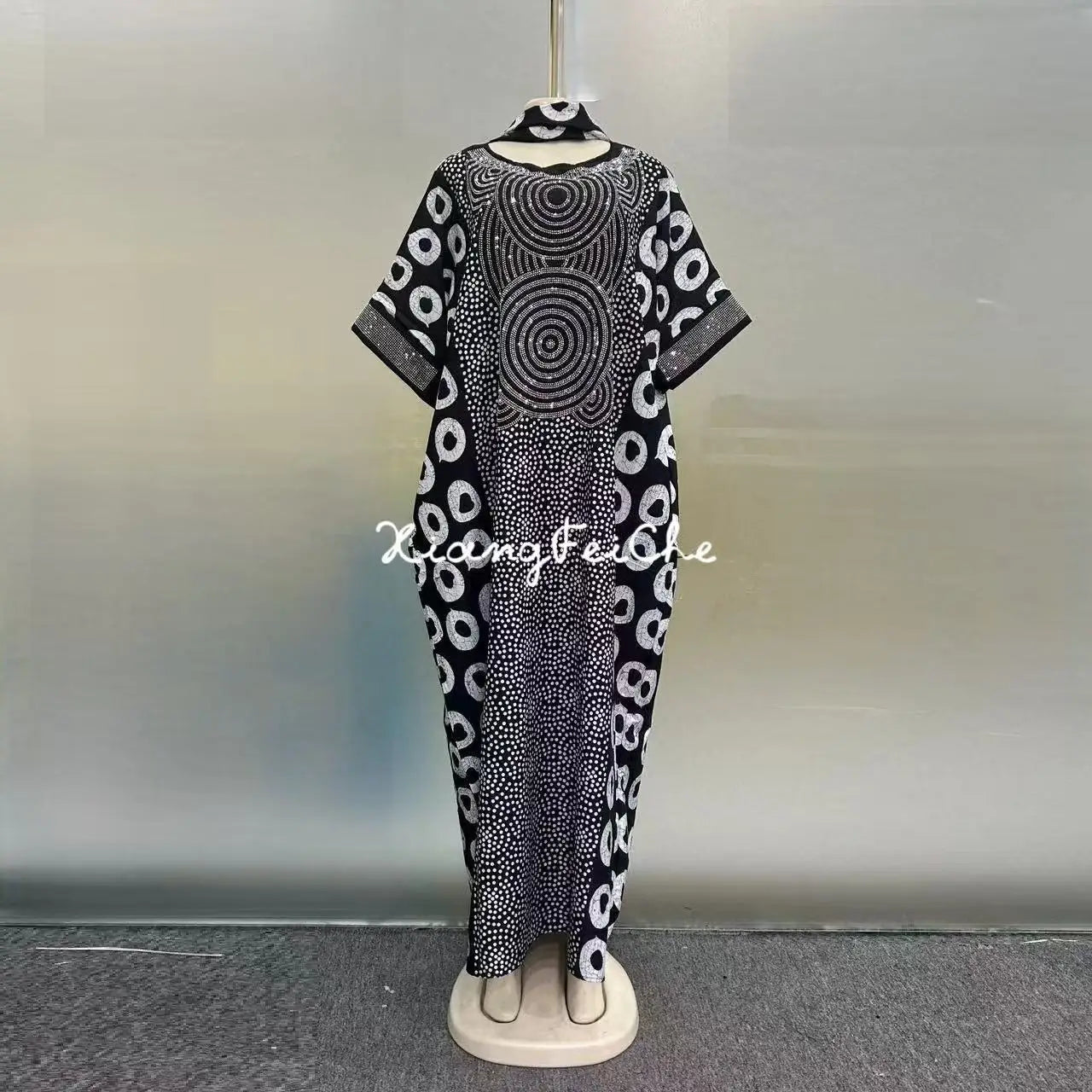 👗 Women’s African Style Floor-Length Maxi Dress 💎
