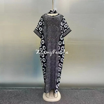 👗 Women’s African Style Floor-Length Maxi Dress 💎