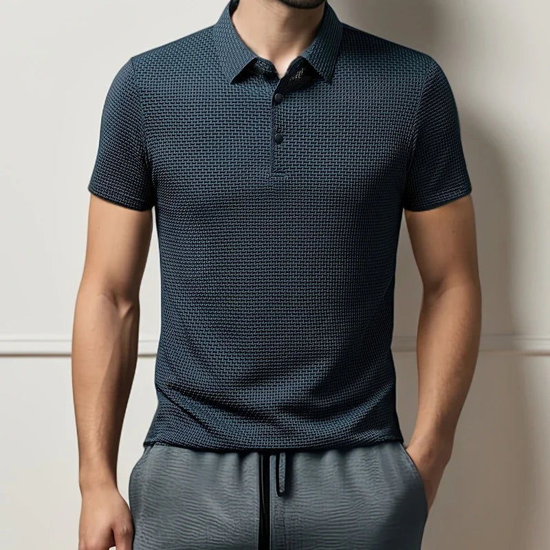 👕🌞 Men’s Solid Polo Tee | Summer Casual 😎