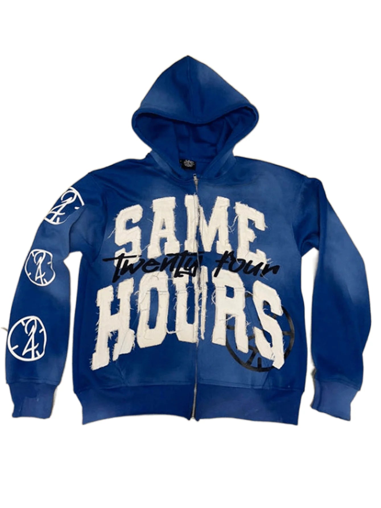 Glomexia Y2K Zip-Up Hoodie – Oversized Streetwear Sweatshirt