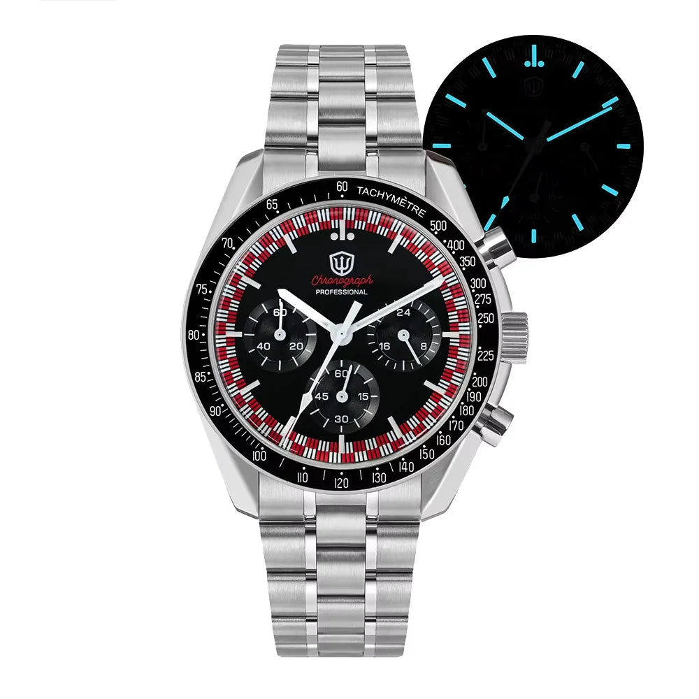 Glomexia Luxury Chronograph Men’s Watch 💎