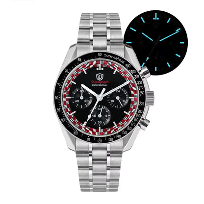 Glomexia Luxury Chronograph Men’s Watch 💎