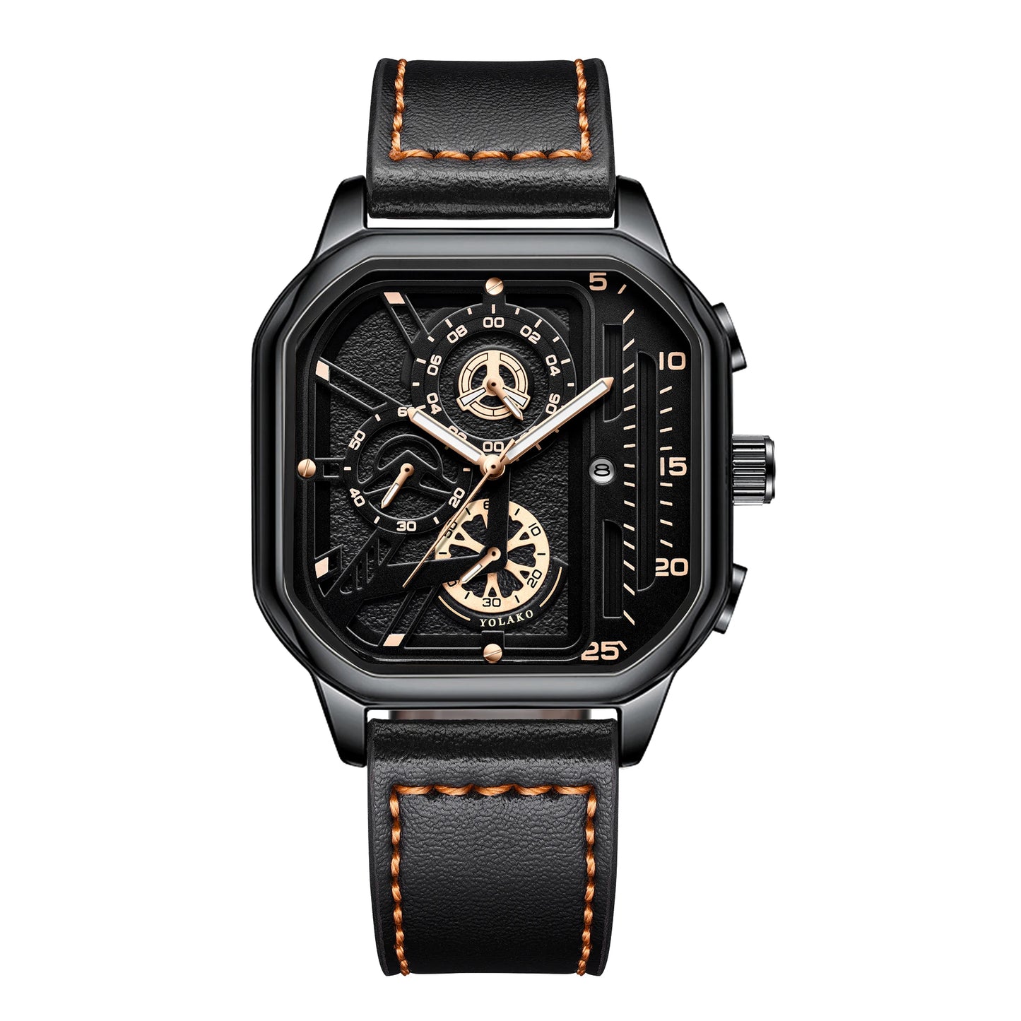 ⌚ Men’s Minimalist Quartz Leather Watch ✨
🕰️ Product Description