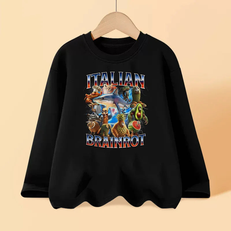 👕🎨 Kids Printed Full Sleeve Tee | Casual Comfort 😄