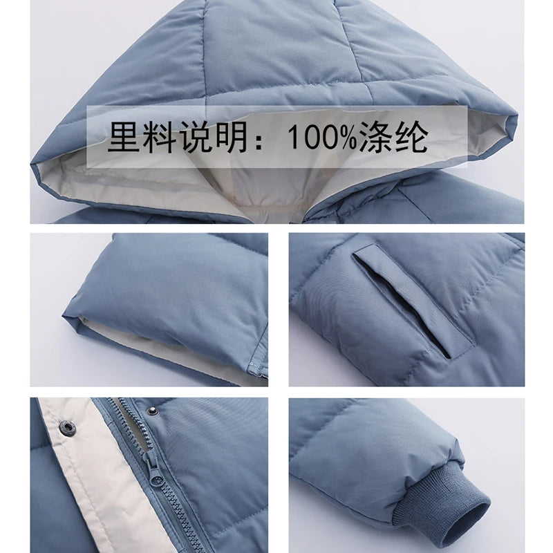 Winter Hooded Jacket for Boys ❄️👦