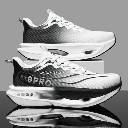 Men’s Carbon Plate Mesh Running Sneakers