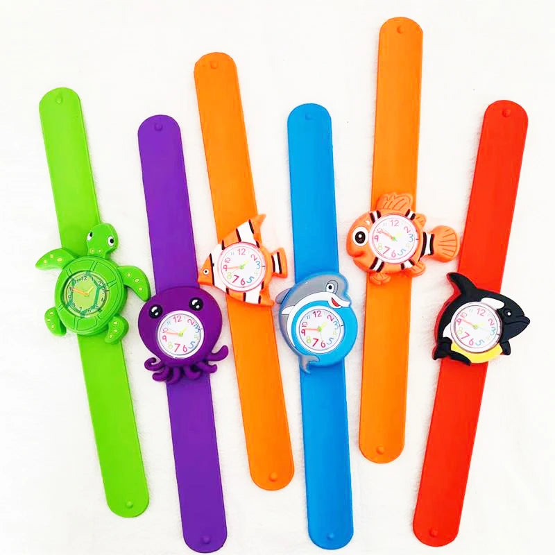 🌍 Glomexia – Kids Silicone Quartz Watch ⌚🧒