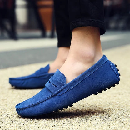 👞 Men’s Suede Comfort Loafers – Breathable & Anti-Slip ✨