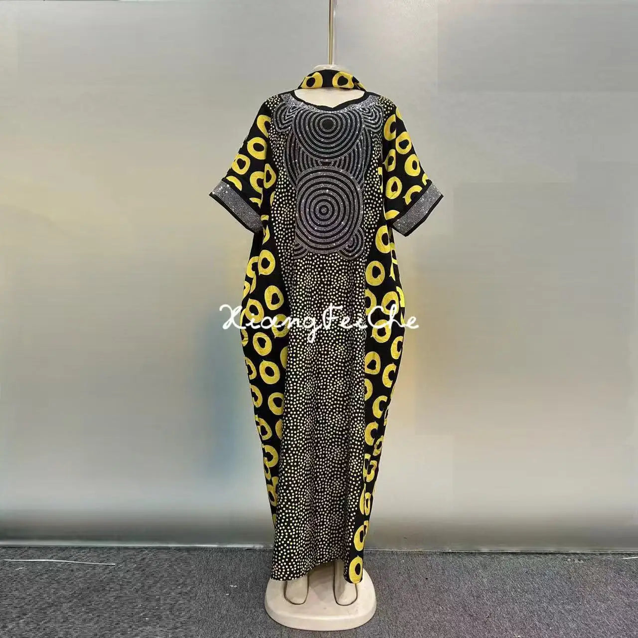 👗 Women’s African Style Floor-Length Maxi Dress 💎
