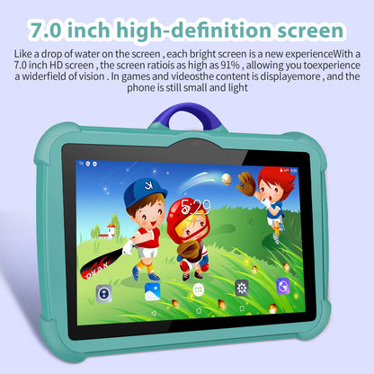 Smart Kids 7″ Android Tablet 🎮📱 | 4GB RAM 64GB | Learn & Play – Glomexia