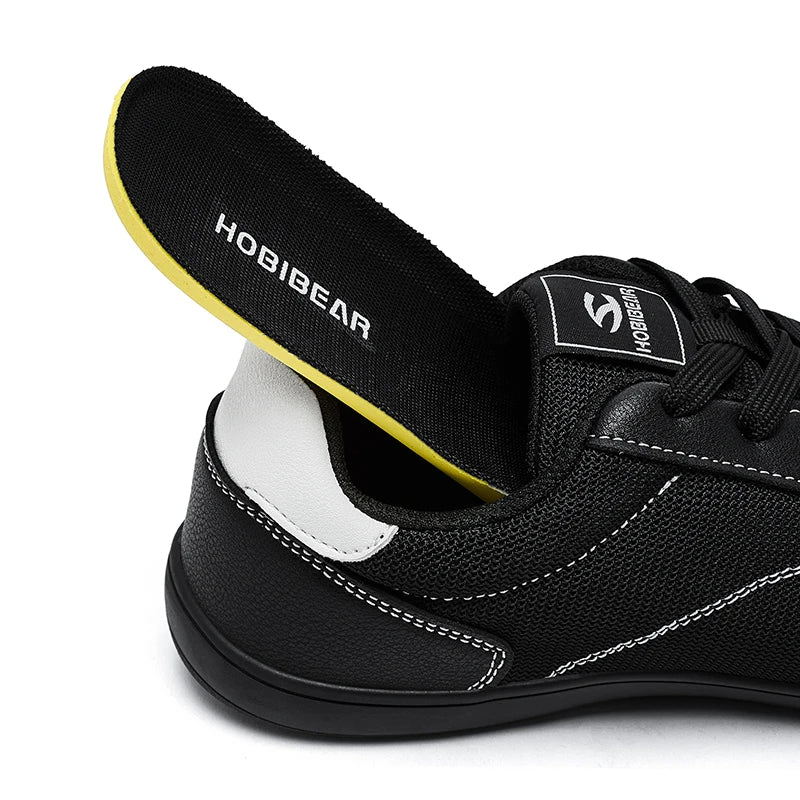 Men Barefoot Wide Toe Shoes 👟 | Breathable Zero-Drop Sneakers