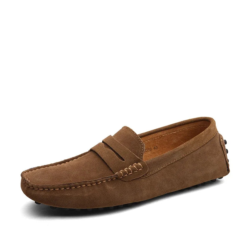 👞 Men’s Suede Comfort Loafers – Breathable & Anti-Slip ✨