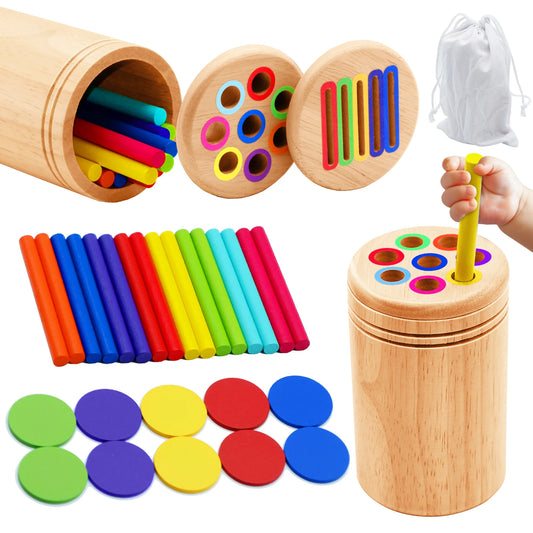🧠 Glomexia Montessori Shape Sorting Toy