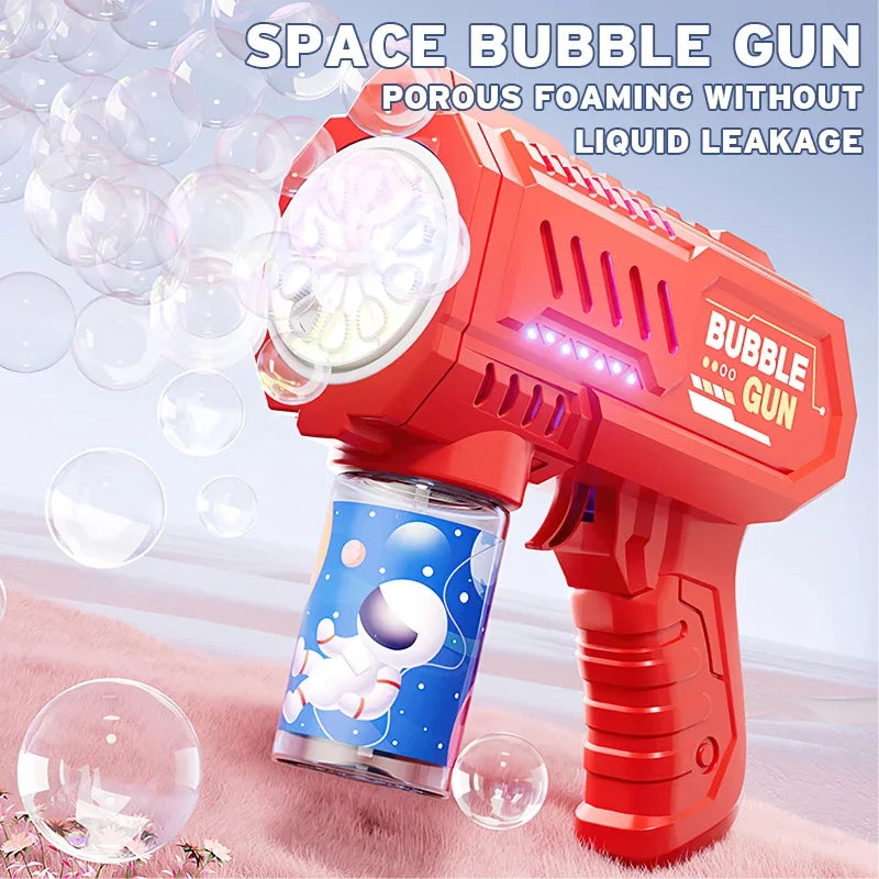 🚀🫧 Glomexia Bubble Rocket Gun