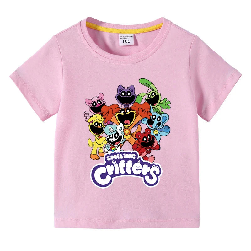 😊👕 Kids Cute Cartoon T-Shirt | Fun Summer Tee 🌈