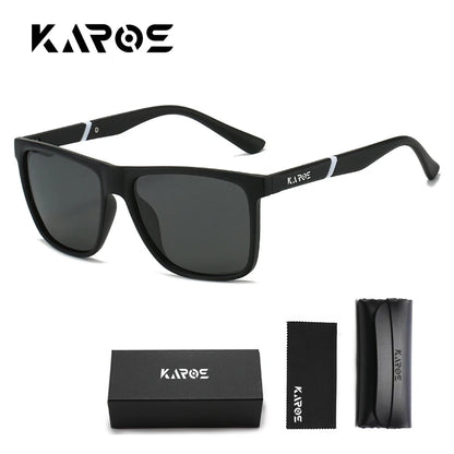 😎 Karos Polarized Rectangle Sunglasses for Women | UV400 Fashion Eyewear 🕶️