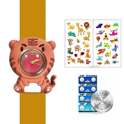 🌍 Glomexia – Kids Silicone Quartz Watch ⌚🧒