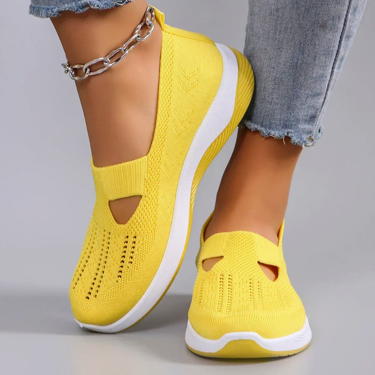 Women’s AirMesh Slip-On Shoes 👟✨