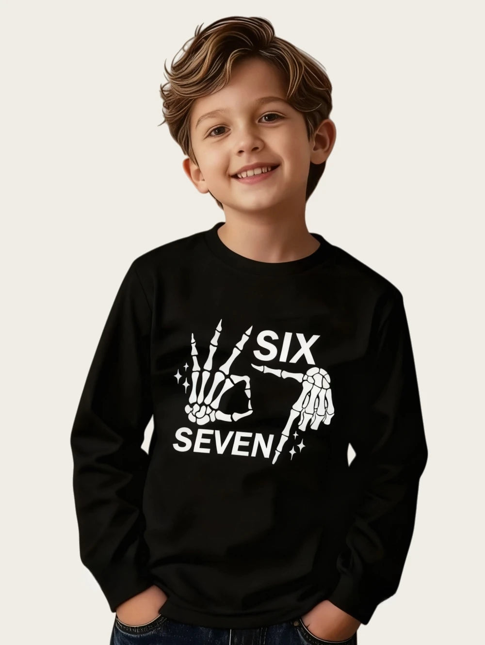 🧒👕 Kids Cartoon Full Sleeve T-Shirt | Soft & Comfy Boys Top 🌍