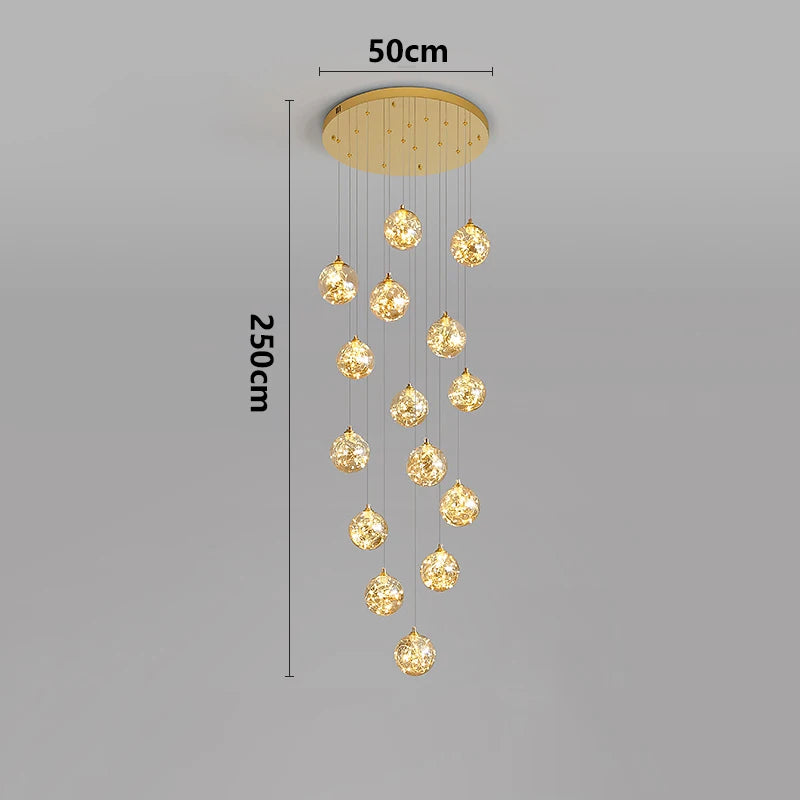 Nordic Pendant Hanging Chandelier Lamp