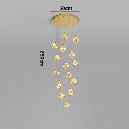 Nordic Pendant Hanging Chandelier Lamp