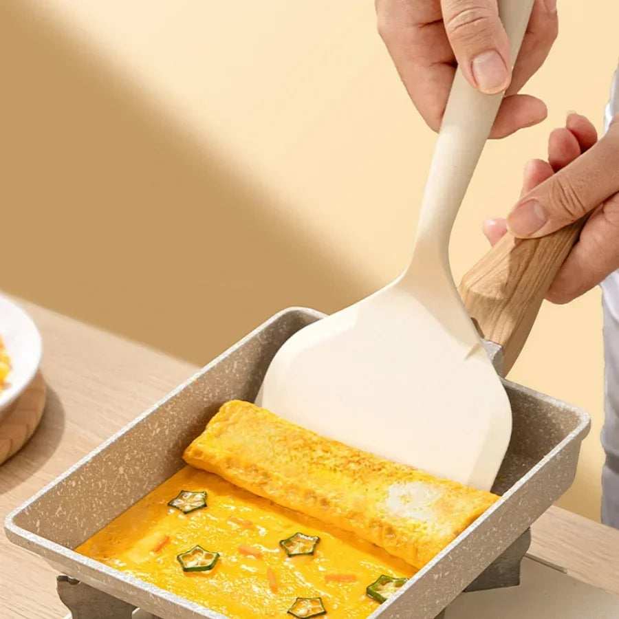 🍳 ✨ Glomexia Heat-Resistant Silicone Spatula