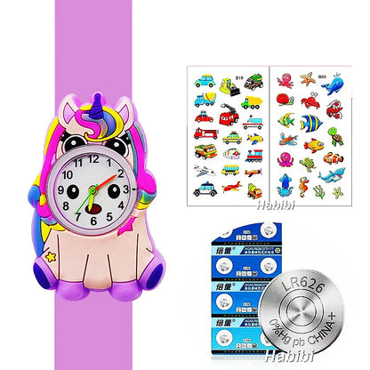 🌍 Glomexia – Kids Silicone Quartz Watch ⌚🧒
