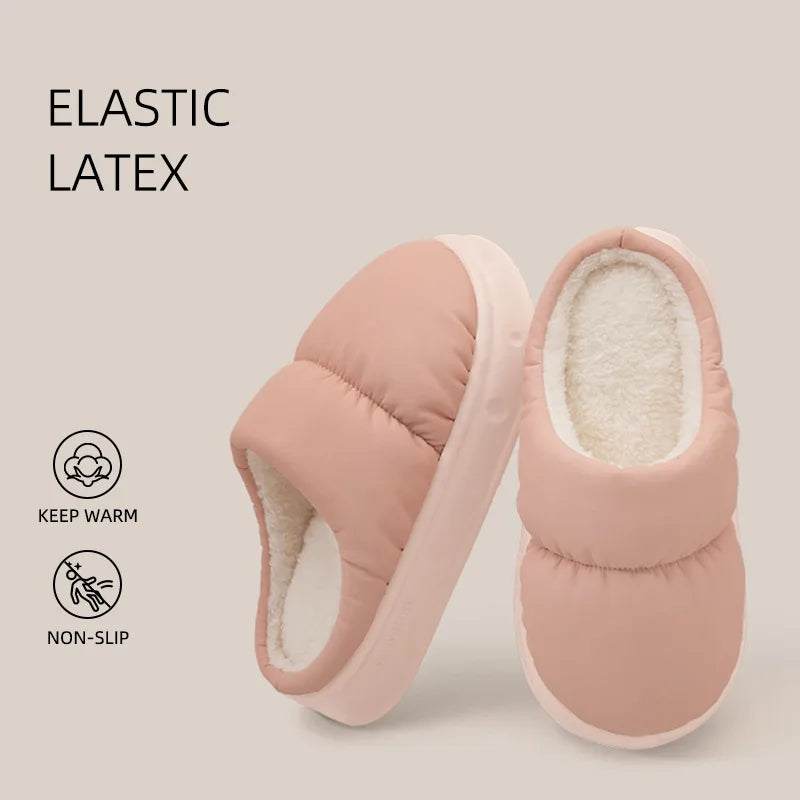 Women Winter Plush Slippers ❄️🥿 | Warm Fuzzy Indoor Comfort