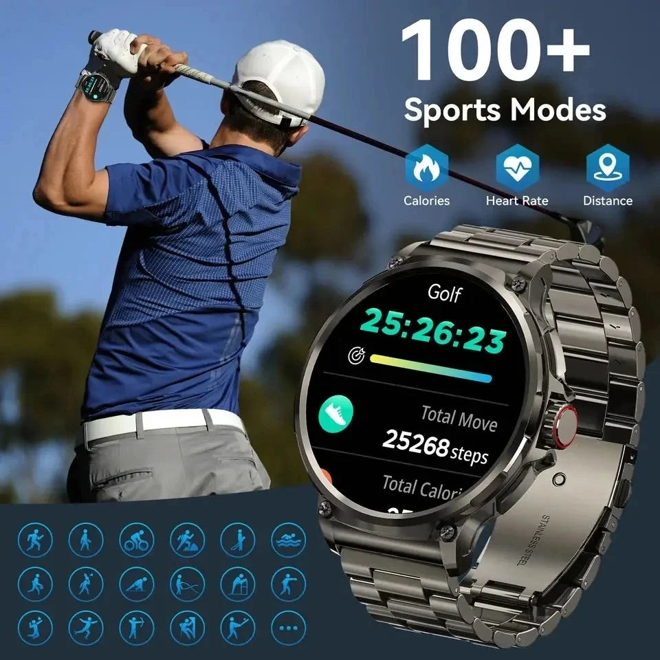 ⌚ HD Bluetooth Smart Watch 1.85" 📱