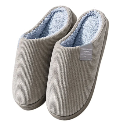 Winter Plush Anti-Slip Home Slippers