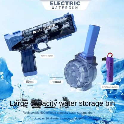 Electric Automatic Water Spray Gun for Kids