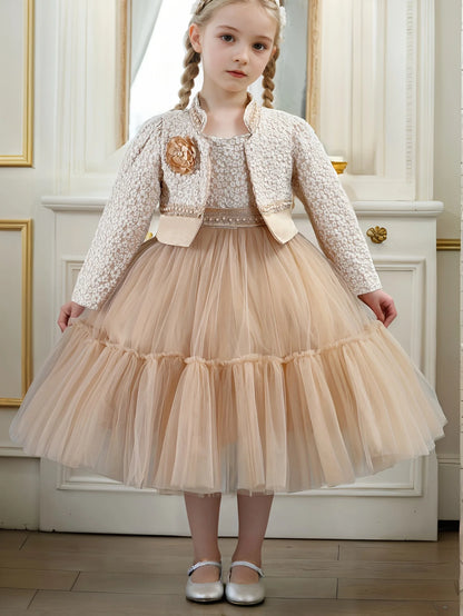 Glomexia Princess Dress & Coat Set 🌸