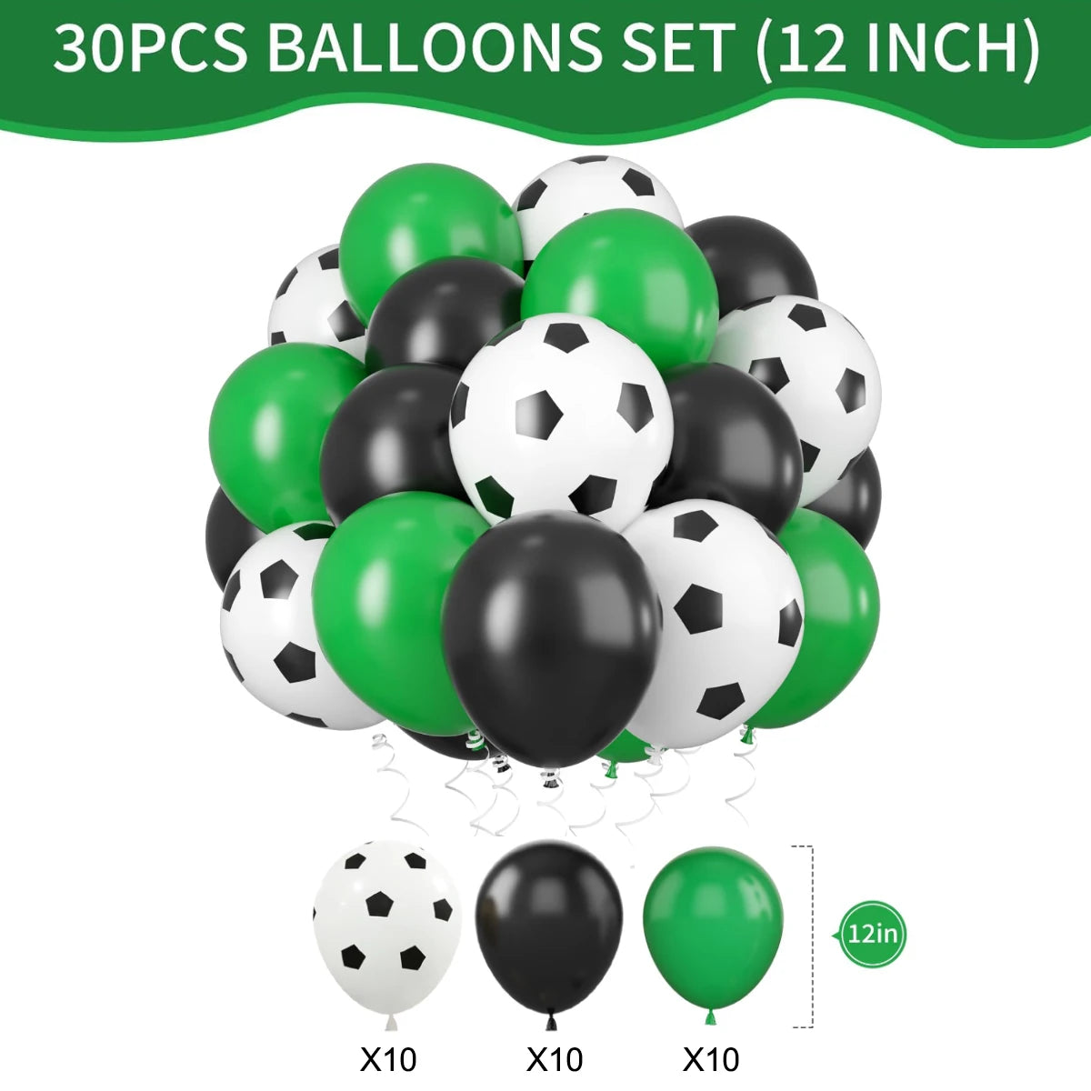 Soccer Football Birthday Party Decoration Set
