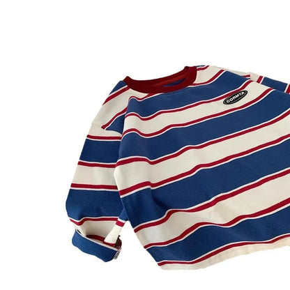 👶👕 Kids Stripe Full Sleeve Tee 🍂✨