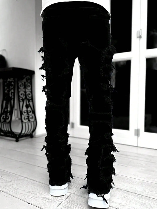 👖 Urban Stack Patchwork Skinny Jeans 🔥