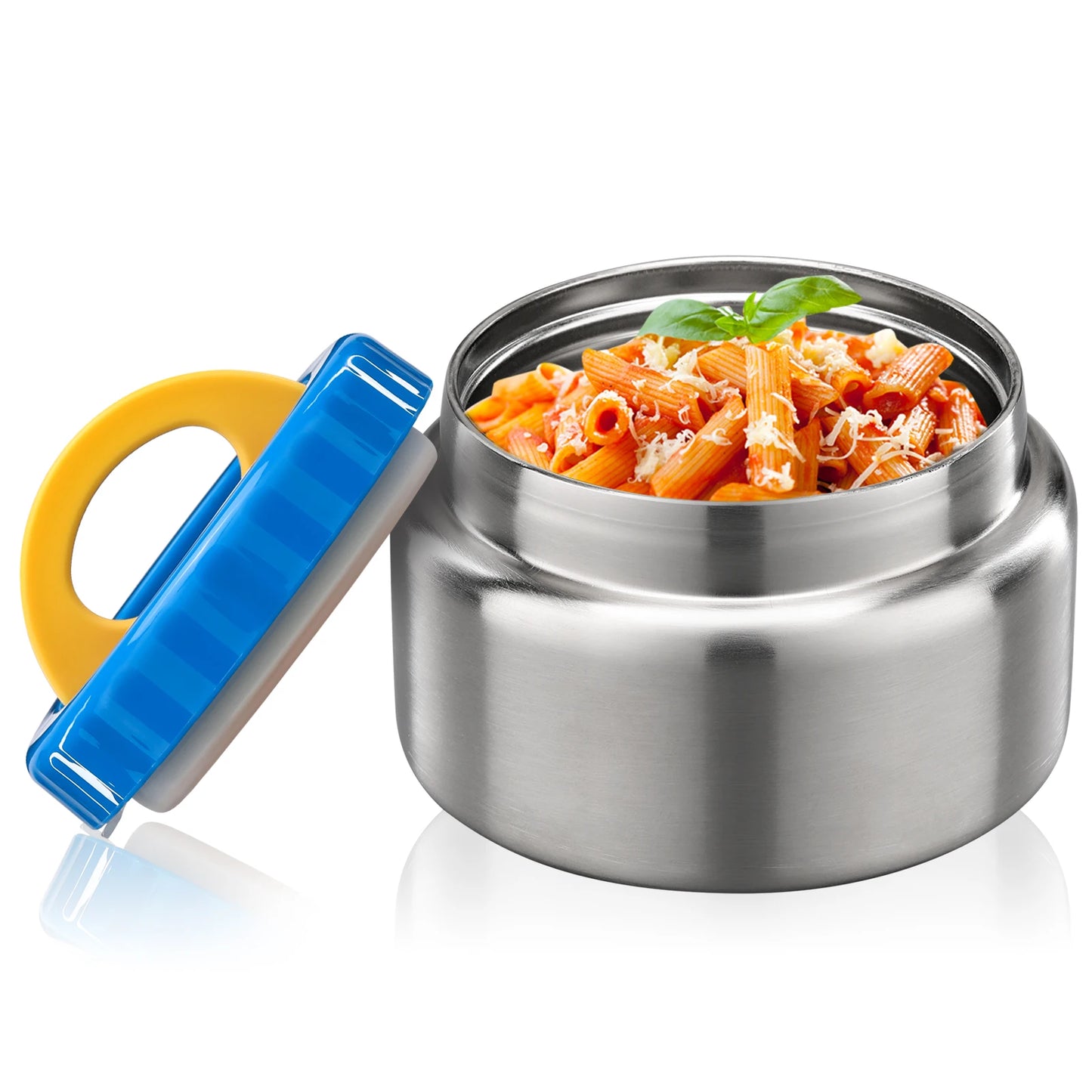 Insulated Food Jar 🥣 | Leakproof Stainless Steel Lunch Cup