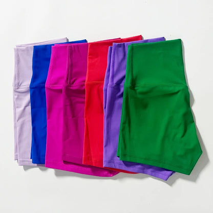 Women Seamless Yoga Shorts 🧘‍♀️✨ | Stretch Fitness Wear