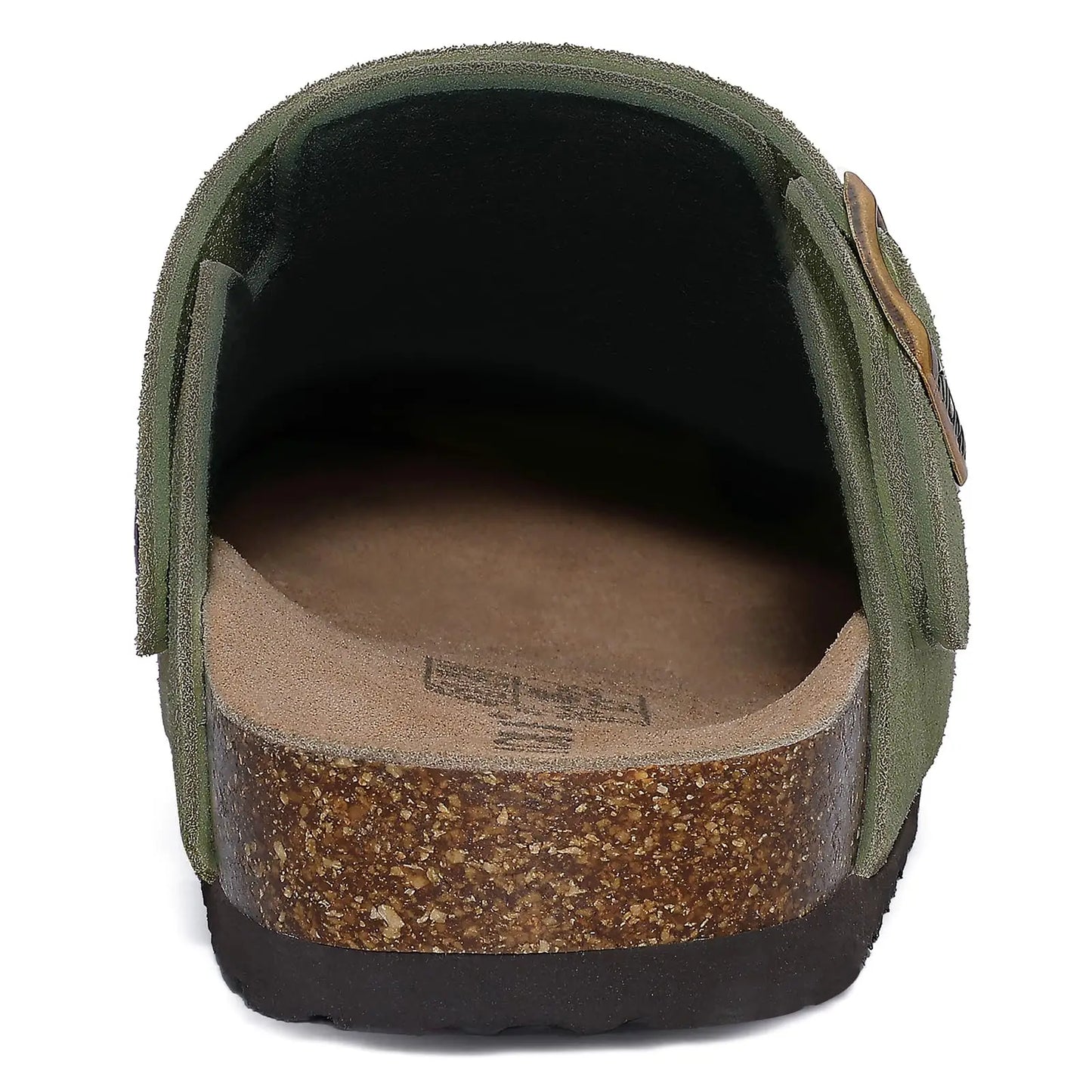 👡 Women’s Genuine Leather Cork Clogs ✨
