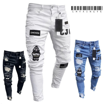 👖✨ Glomexia Men’s Casual Slim Denim Jeans
